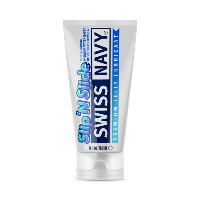 Swiss Navy Slip N Slide Premium Jelly Personal Lubricant 2 Sizes MD Science Lab LLC Lubricants