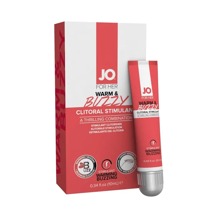 System JO United Consortium Inc Female Sex Toys JO Warm Buzzy Clitoral Stimulant 034 oz 10 mL System JO United Consortium Inc Female Sex Toys JO Warm Buzzy Clitoral Stimulant 034 oz 10 mL