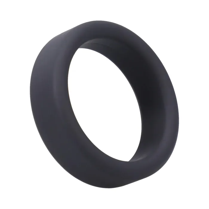Tantus Silicone Super Soft CRing Black Tantus Male Sex Toys