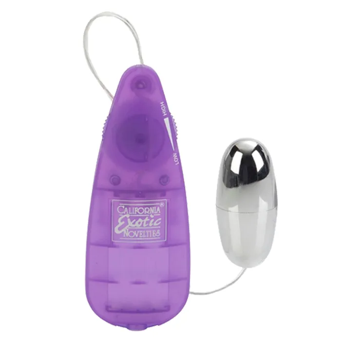 Teardrop Silver Bullet Vibrator Battery Operated Purple California Exotics Vibrators Teardrop Silver Bullet Vibrator Battery Operated Purple California Exotics Vibrators