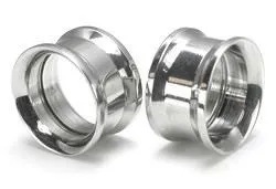 Threaded Steel Earlet Tunnel 8g58 Price Per 1 Painful Pleasures Male Sex Toys