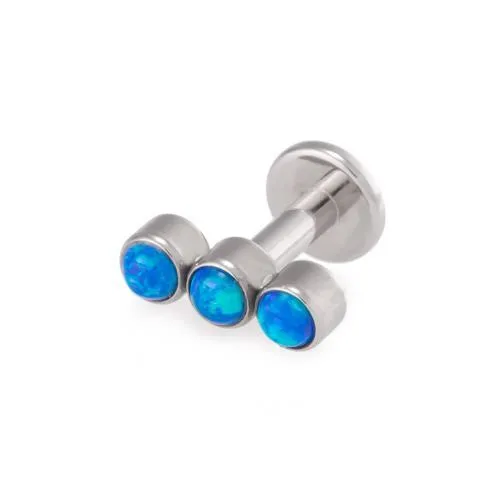 Tilum Dildos Tilum 18g16g Internally Threaded 3mm Opal Stop Light Cluster Top Price Per 1