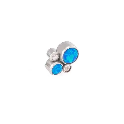 Tilum Male Sex Toys Tilum 14g12g Internally Threaded Opal Bubble Cluster Top with Jewels Price Per 1 Tilum Male Sex Toys Tilum 14g12g Internally Threaded Opal Bubble Cluster Top with Jewels Price Per 1
