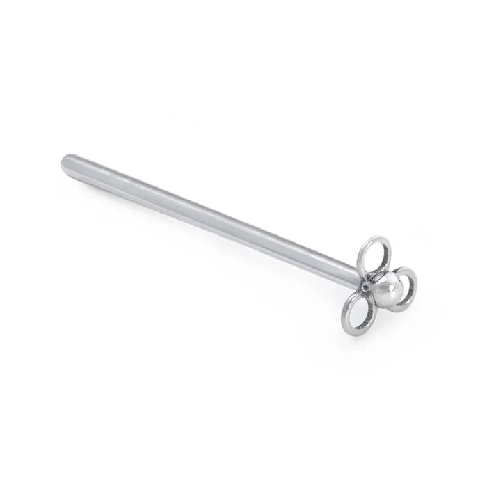 Tilum Vibrators Tilum 18g 34 Trinity Loop Fishtail Titanium Nostril Jewelry