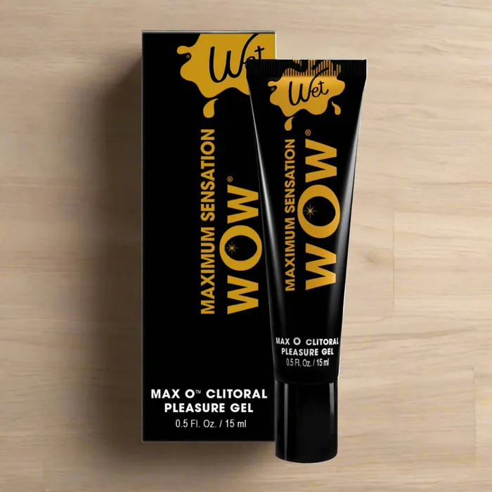 Trigg Laboratories Inc Vibrators wOw Max O by Wet 5 Oz 15mL