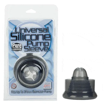 Universal Silicone Pump Sleeve Smoke California Exotic Novelties Inc Male Sex Toys Universal Silicone Pump Sleeve Smoke California Exotic Novelties Inc Male Sex Toys