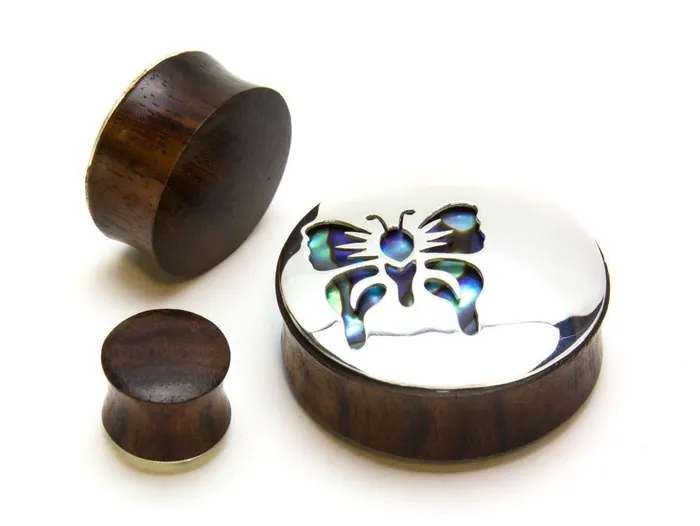 Vibrators Abalone Butterfly Negative Space Art Plugs 12mm34mm Price Per 2 Elementals Organics Vibrators Abalone Butterfly Negative Space Art Plugs 12mm34mm Price Per 2 Elementals Organics