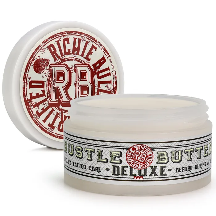 Vibrators Hustle Butter Hustle Butter Deluxe Tattoo Aftercare 5oz Single or Case of 24 Vibrators Hustle Butter Hustle Butter Deluxe Tattoo Aftercare 5oz Single or Case of 24