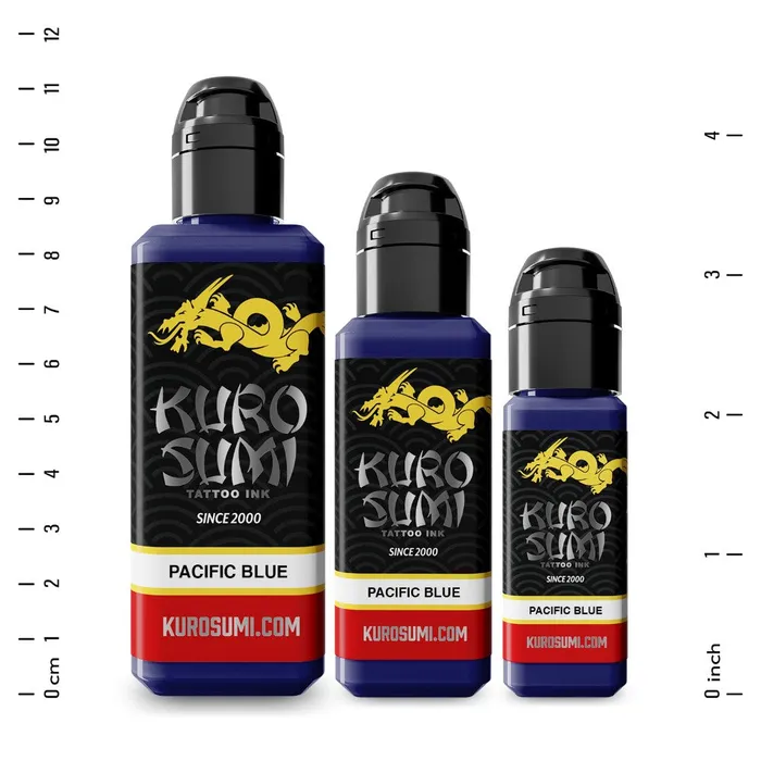 Vibrators Kuro Sumi Pacific Blue Kuro Sumi Tattoo Ink Pick Size