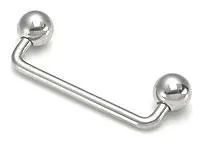 Vibrators Painful Pleasures 16g 90 Titanium Surface Barbell