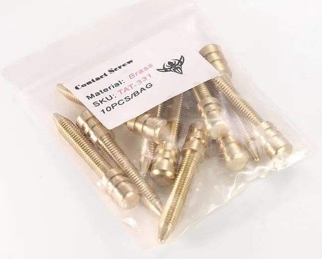 Vibrators Precision Long Brass Contact Screw M4 Metric Version 9
