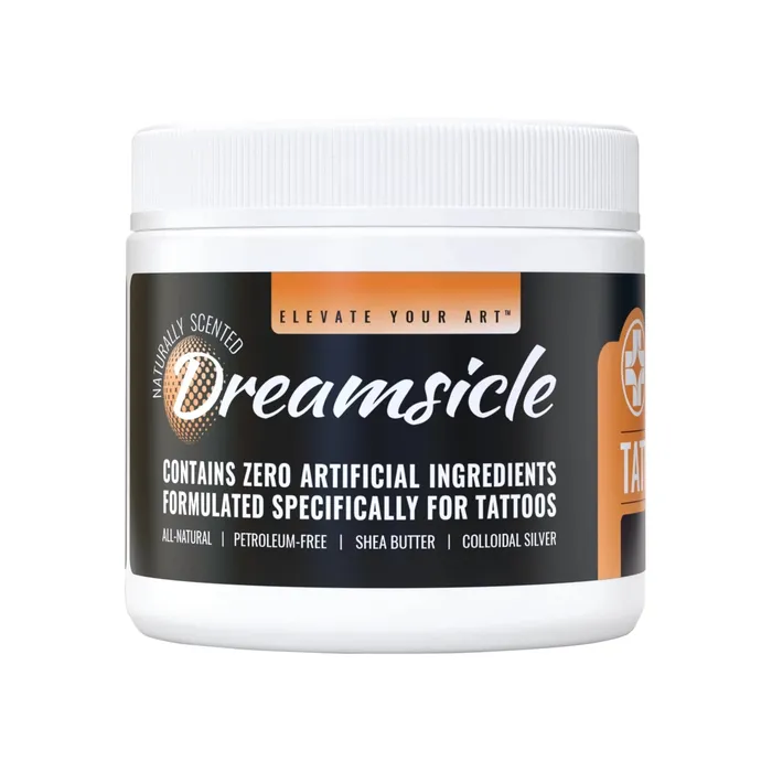 Vibrators Saniderm Dreamsicle Tattoo Glide 4oz Tub Saniderm