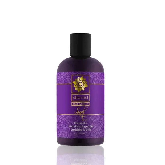 Vibrators Sliquid Sliquid Soak Luxurious Gentle Bubble Bath 85 oz Limoncello Vibrators Sliquid Sliquid Soak Luxurious Gentle Bubble Bath 85 oz Limoncello