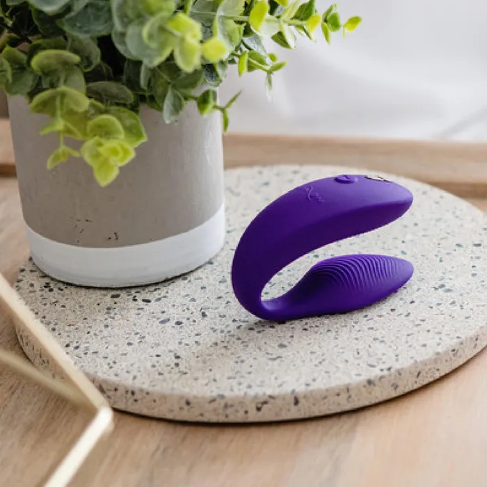 WeVibe Sync Remote and App Controlled Wearable Couples Vibrator Purple WeVibe Vibrators WeVibe Sync Remote and App Controlled Wearable Couples Vibrator Purple WeVibe Vibrators