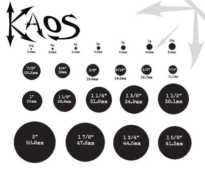 White Pearl Silicone Skin Eyelet by Kaos Softwear 10g up to 3 Price Per 2 Kaos Dildos