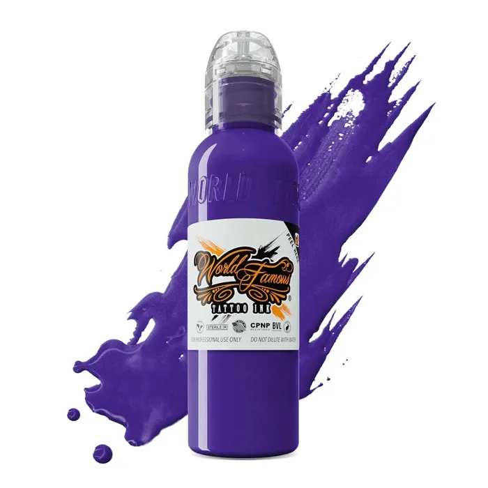 World Famous Purple Heart World Famous Tattoo Ink Pick Size Vibrators World Famous Purple Heart World Famous Tattoo Ink Pick Size Vibrators