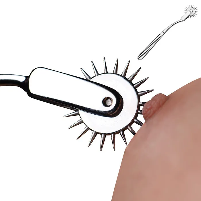 XR Brands Anal Master Series Silver Sensation Wartenberg Wheel