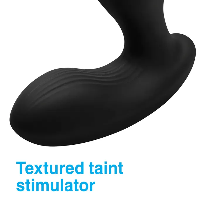 XR Brands Male Sex Toys Alpha Pro PMILKER Silicone Prostate Stimulator with Milking Bead
