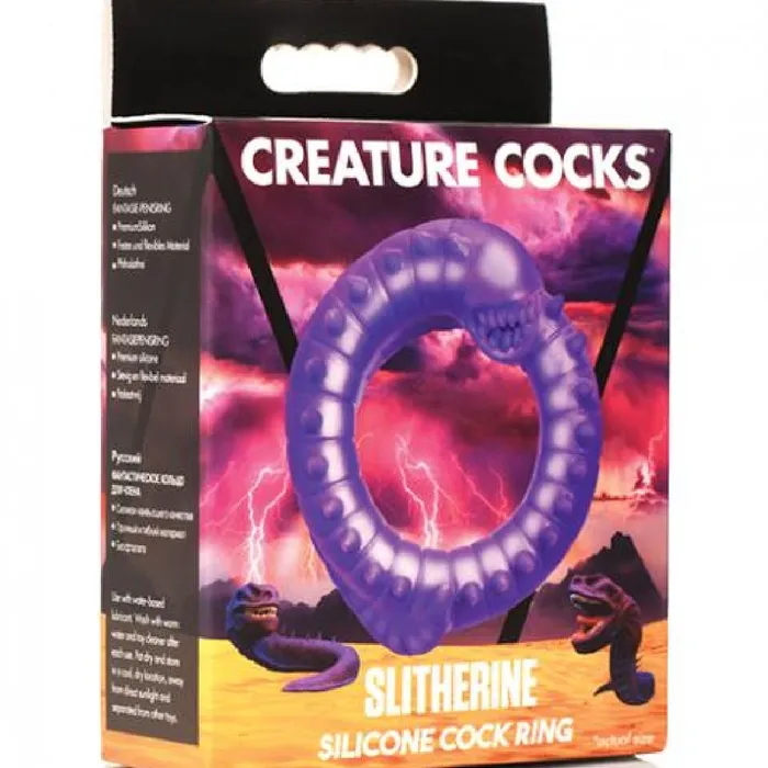 XR Brands Slitherine Snake Fantasy Cock Ring Male Sex Toys